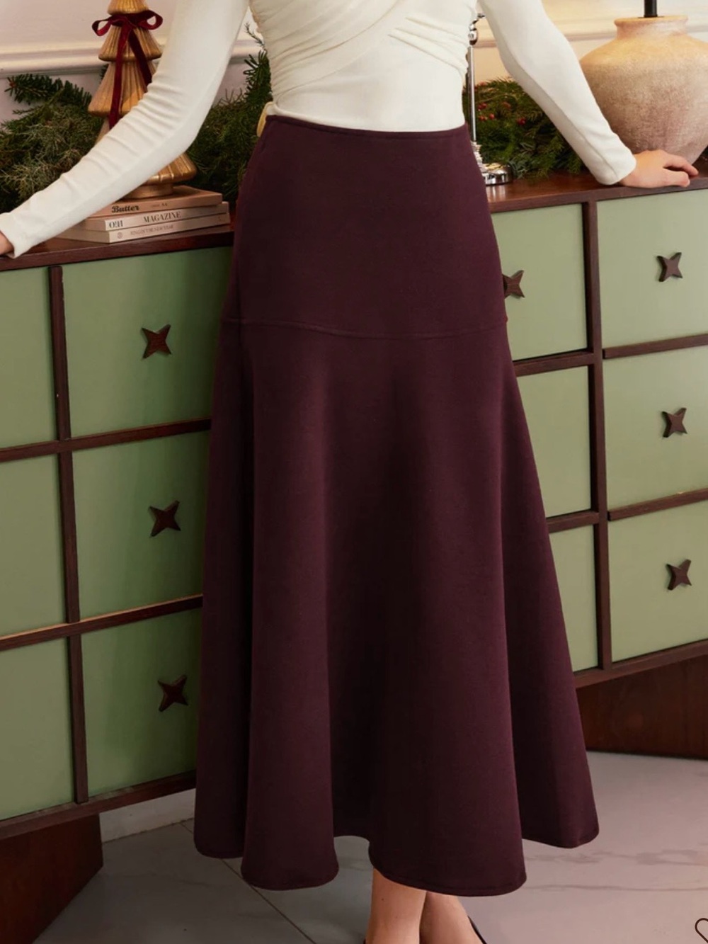OGL Midi Skirt NWT